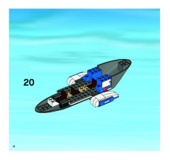 LEGO 3222 instructions page 18 – build guide