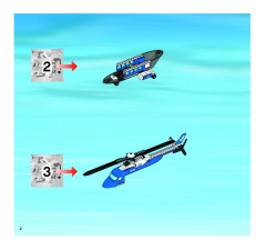 LEGO 3222 instructions page 2 – build guide