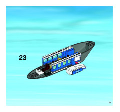 LEGO 3222 instructions page 21 – build guide