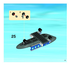 LEGO 3222 instructions page 23 – build guide