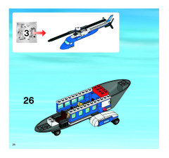 LEGO 3222 instructions page 24 – build guide