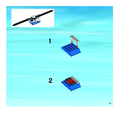LEGO 3222 instructions page 33 – build guide