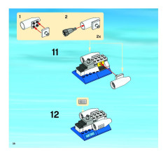 LEGO 3222 instructions page 38 – build guide