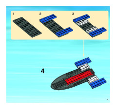 LEGO 3222 instructions page 5 – build guide