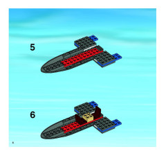LEGO 3222 instructions page 6 – build guide