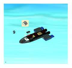 LEGO 3222 instructions page 8 – build guide
