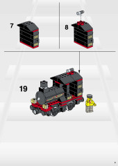 LEGO 3225 instructions page 9 – build guide