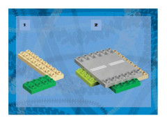 LEGO 3295 instructions page 8 – build guide