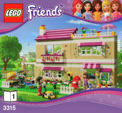 LEGO 3315 instructions page 1 – build guide