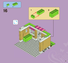 LEGO 3315 instructions page 41 – build guide