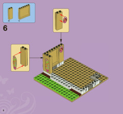 LEGO 3315 instructions page 8 – build guide