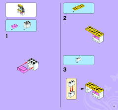 LEGO 3315 instructions page 11 – build guide