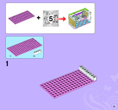 LEGO 3315 instructions page 21 – build guide