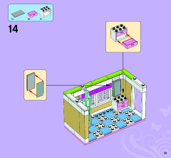 LEGO 3315 instructions page 33 – build guide