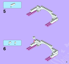 LEGO 3315 instructions page 45 – build guide