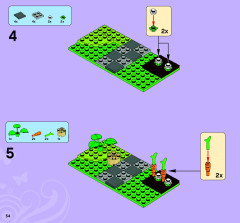 LEGO 3315 instructions page 54 – build guide