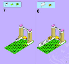LEGO 3315 instructions page 63 – build guide