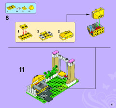 LEGO 3315 instructions page 67 – build guide