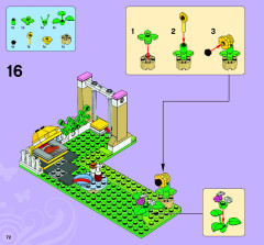 LEGO 3315 instructions page 72 – build guide