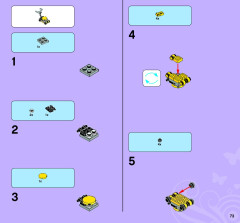 LEGO 3315 instructions page 73 – build guide