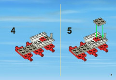 LEGO 3365 instructions page 5 – build guide