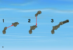 LEGO 3365 instructions page 6 – build guide