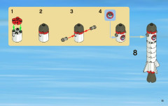LEGO 3366 instructions page 11 – build guide
