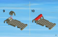 LEGO 3366 instructions page 21 – build guide