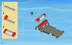 LEGO 3366 instructions page 22 – build guide
