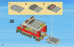 LEGO 3366 instructions page 38 – build guide