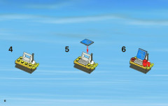 LEGO 3366 instructions page 6 – build guide