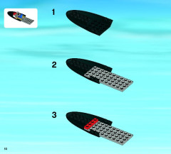 LEGO 3367 instructions page 10 – build guide