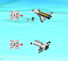 LEGO 3367 instructions page 2 – build guide