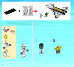 LEGO 3367 instructions page 4 – build guide