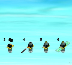 LEGO 3367 instructions page 5 – build guide