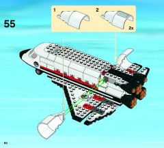 LEGO 3367 instructions page 60 – build guide
