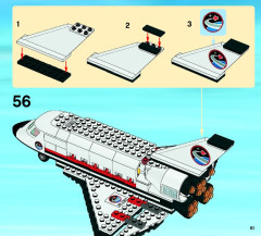 LEGO 3367 instructions page 61 – build guide