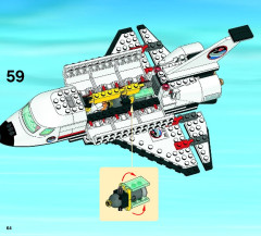 LEGO 3367 instructions page 64 – build guide