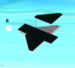 LEGO 3367 instructions page 8 – build guide