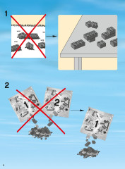 LEGO 3368 instructions page 2 – build guide