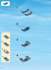 LEGO 3368 instructions page 20 – build guide