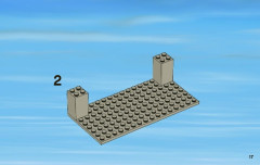 LEGO 3368 instructions page 17 – build guide