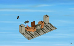 LEGO 3368 instructions page 23 – build guide