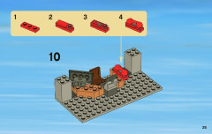 LEGO 3368 instructions page 25 – build guide