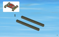 LEGO 3368 instructions page 3 – build guide