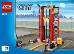 LEGO 3368 instructions page 1 – build guide
