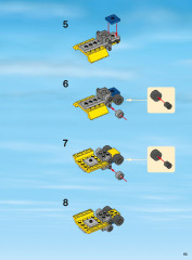 LEGO 3368 instructions page 65 – build guide