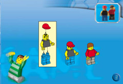 LEGO 3402 instructions page 3 – build guide