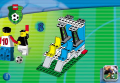 LEGO 3402 instructions page 8 – build guide
