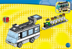 LEGO 3404 instructions page 19 – build guide